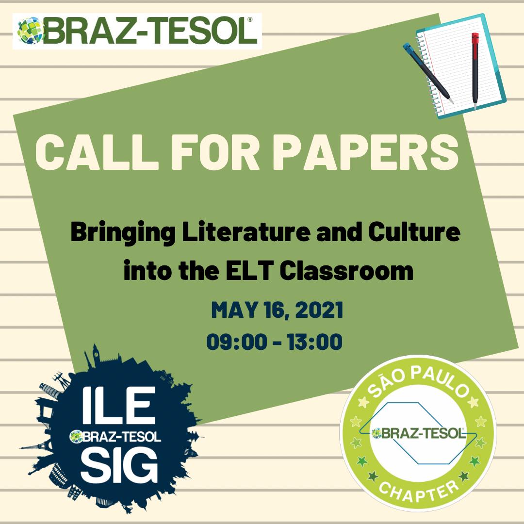 ile_sig's tweet photo. https://t.co/3VpWFWUSP0 #braztesol #onlineevent #interculturaleducation #callforpapers @braztesol @BTSPChapter https://t.co/Z3vMDZO75j