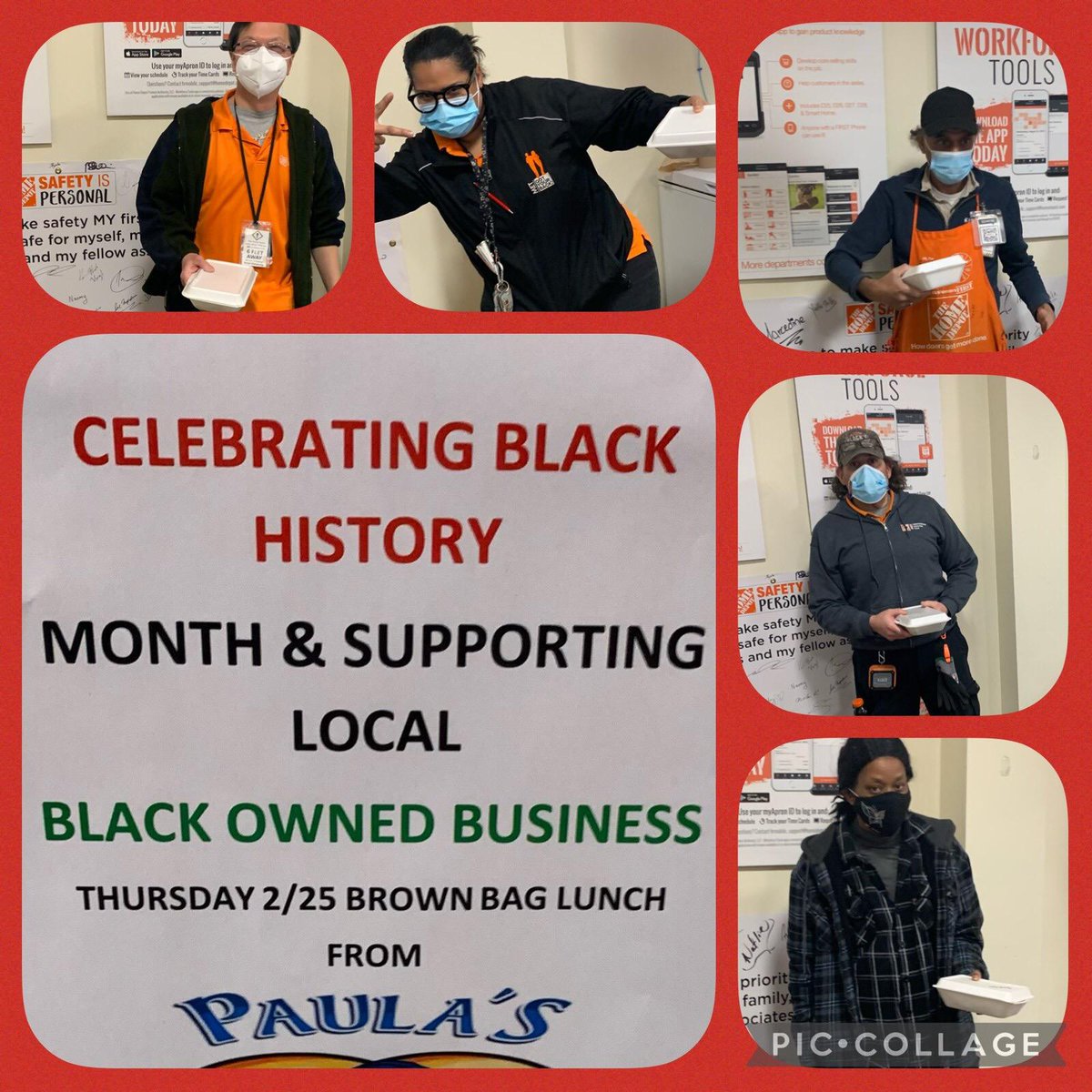 Pat_F_ASM (@pat_f_asm) on Twitter photo Brown bag lunch day supporting a local black owned business for Black History Month was a great success! <a href="/jazzyd3601/">jazmin</a> <a href="/MichelleMkuar/">Michelle Williams</a> <a href="/laucinda/">Laucinda</a> <a href="/marldor/">Kenneth Bido</a> @LourdesPerry <a href="/Tino_Longobardi/">Tino Longobardi</a> <a href="/wortiz1971/">Wilson Ortiz Assistant Store Manager 0983</a> Brown bag lunch day supporting a local black owned business for Black History Month was a great success! <a href="/jazzyd3601/">jazmin</a> <a href="/MichelleMkuar/">Michelle Williams</a> <a href="/laucinda/">Laucinda</a> <a href="/marldor/">Kenneth Bido</a> @LourdesPerry <a href="/Tino_Longobardi/">Tino Longobardi</a> <a href="/wortiz1971/">Wilson Ortiz Assistant Store Manager 0983</a>