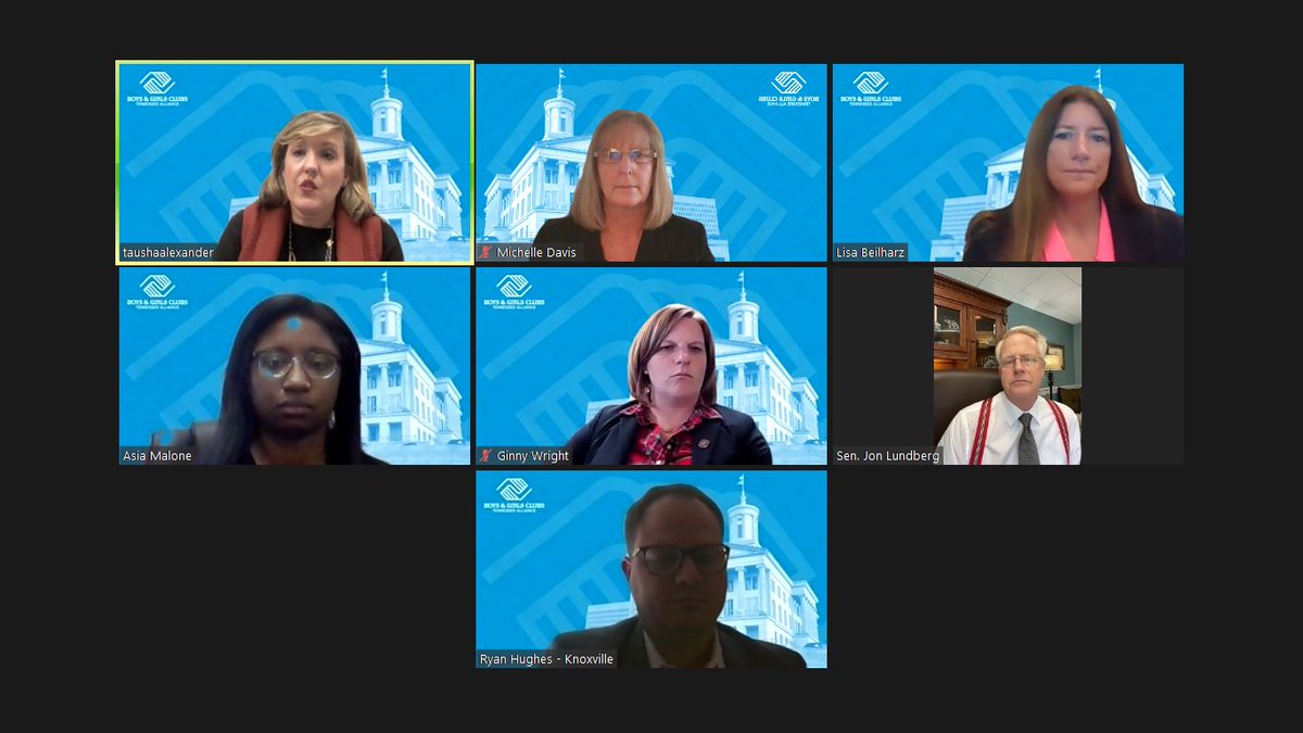 Thank you State Senator Lundberg for meeting with our Clubs as a part of our 2021 Tennessee Alliance of Boys &amp; Girls Clubs Week on the Hill. #BGCTNAllianceOnTheHill #TNClubHillDay <a href="/YouthVoice/">Kevin Dibble</a> #ClubAdvocacy #WhateverItTakes #TANF