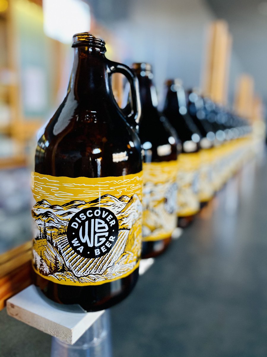 Washington Growler Days!

All weekend, fill up one of these SWEET Souvenir growlers with Jellyfish juice, and the GLASS IS ON US!

Help us support our #1 advocate, @washingtonbrewersguild