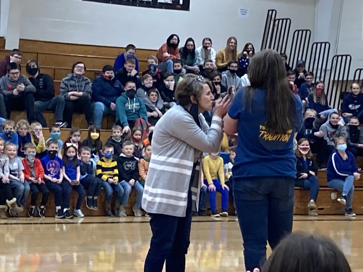 nkrangers's tweet photo. What an awesome week it has been celebrating national FFA week! Thanks to our students and staff we were able to raise over $1400 to help out a local family. We capped the week off with a great assembly. Thank you Mr. Knapke,FFA and leadership committee for the activities. https://t.co/SKNtN2gak2