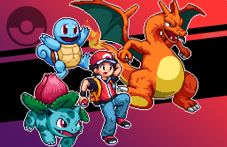 Pokemon Trainer Red 34