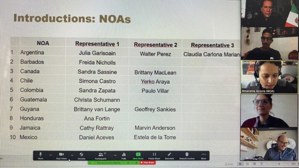 DanielAceves84's tweet photo. Representando a las y los Olímpicos de México con la #AOM, iniciamos reunión de la @worldolympians con compañeros(as) de las NOA’s de América. https://t.co/ioSKtsj19e