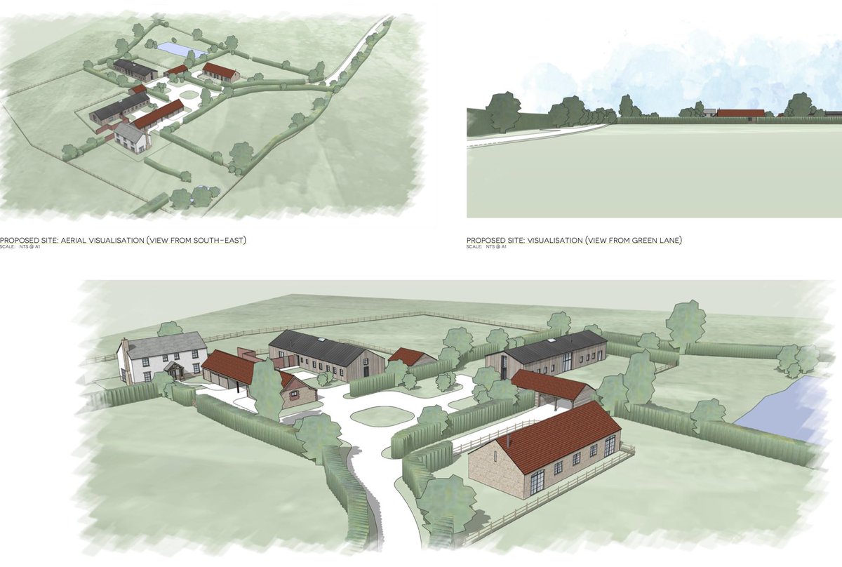 spase_design's tweet photo. PLANNING APPROVED: largest fallback Class Q application in Dorset for 4 new houses in the countryside. Great result by the team. 
.
#classq #planning #planningpermission #dorset #dorsetproperty #newhomes #visualisation #design #architects 

@cl_planning https://t.co/Q6ogx1Dr3p