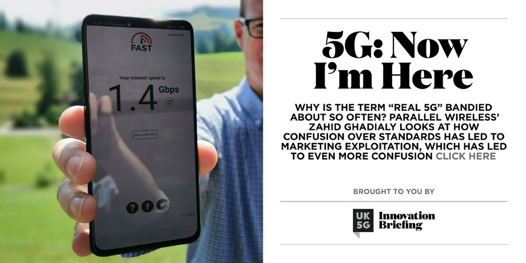 Why is the term “Real 5G” bandied about so often? Parallel Wireless’ Zahid Ghadialy looks at how confusion over standards has led to marketing exploitation, which has led to even more confusion Click here buff.ly/37LLF41