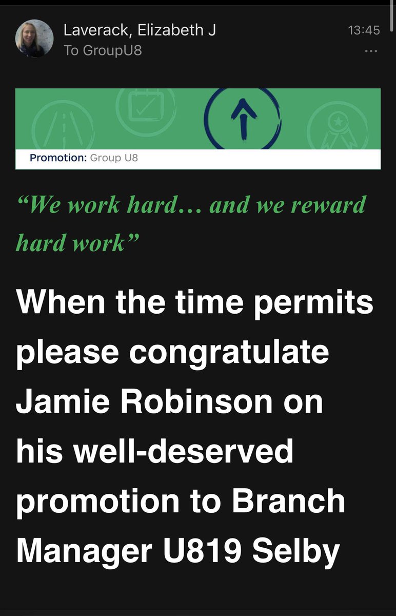 Jamie Robinson (@eracjamie) on Twitter photo Canβt wait to get stuck into my first BM role on Monday at U819!Thankyou to the team at U807 and everyone who has helped me get this far! Onwards and upwards <a href="/U8Stu/">Daniel Stuart</a> <a href="/steve_walder/">Steven Walder</a> <a href="/SakGill1/">Sak Gill</a> Canβt wait to get stuck into my first BM role on Monday at U819!Thankyou to the team at U807 and everyone who has helped me get this far! Onwards and upwards <a href="/U8Stu/">Daniel Stuart</a> <a href="/steve_walder/">Steven Walder</a> <a href="/SakGill1/">Sak Gill</a>