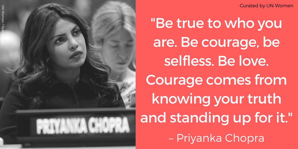 UN_Women's tweet photo. ✅ This is your #FridayFeeling vibe check.

@priyankachopra https://t.co/yN1j51GTaj