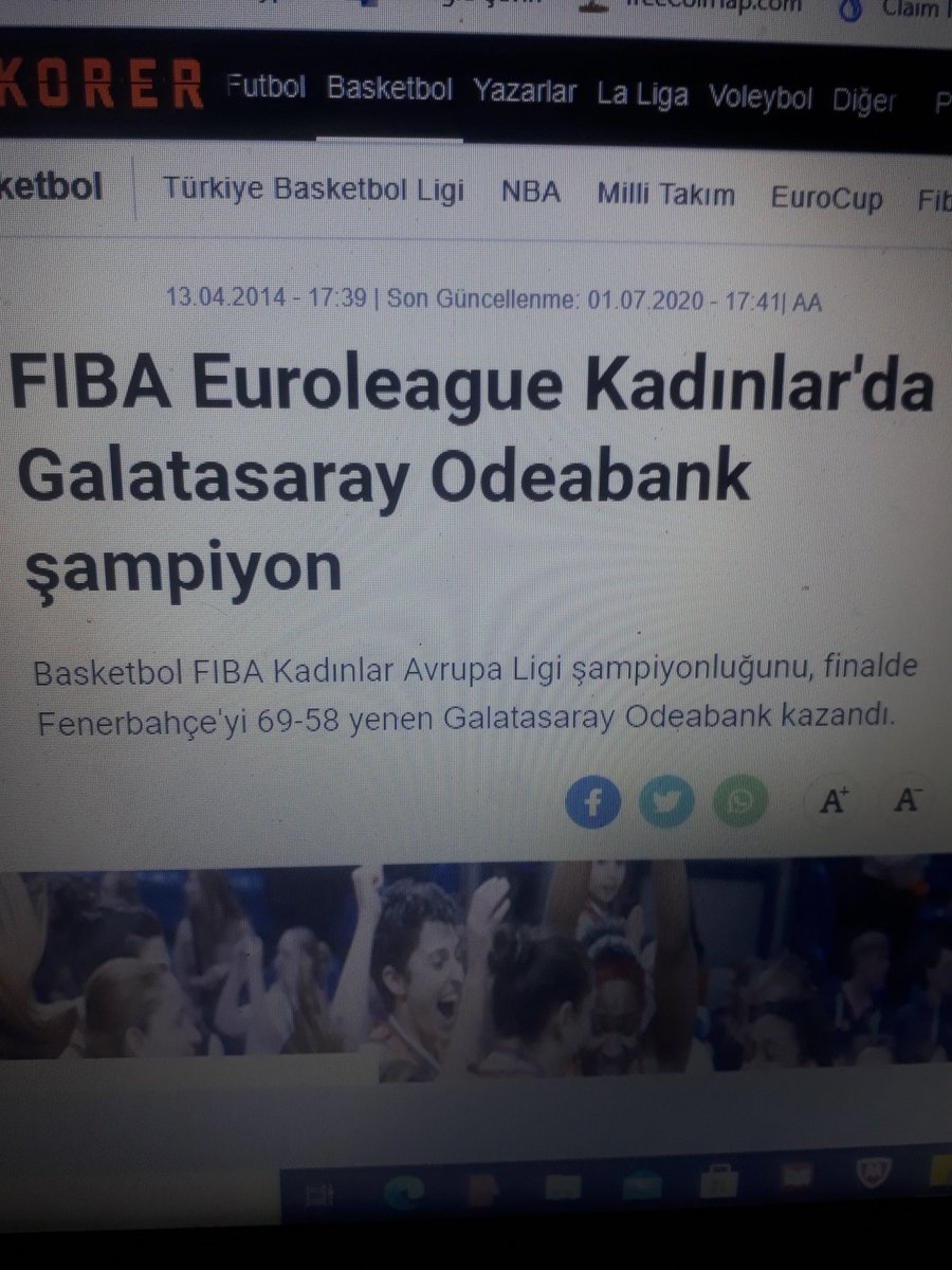 @Efe81284574 @Mittelfeld75 @AnadoluEfesSK @ibfk Cahil Efe sana ayırdığım zamanı ... Euroleague yazıyor. Eurowomen ne aq. Ha bak kimi yenerek almışız. Otur 0.