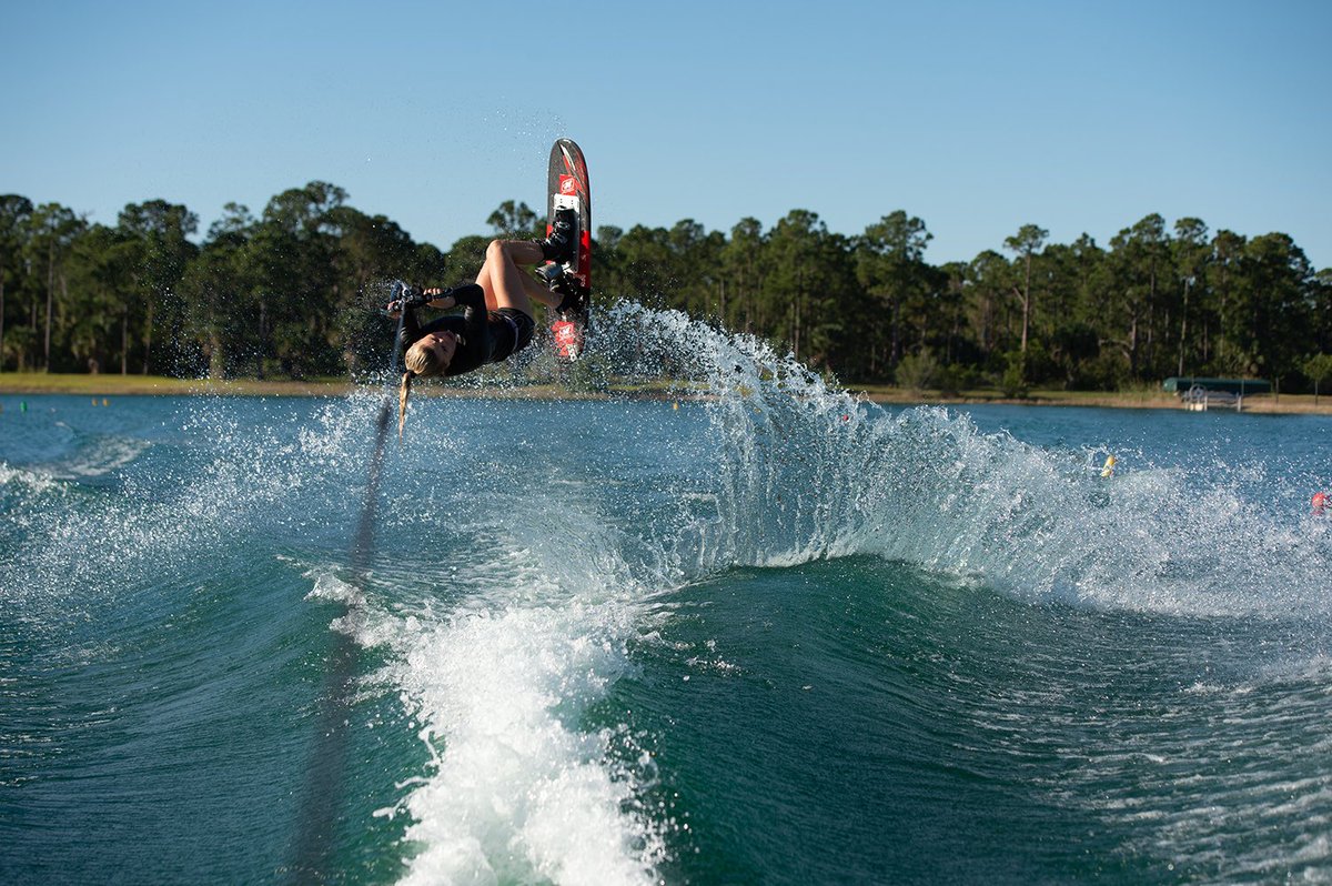 Trick skiing behind the #skinautique is unmatched <a href="/NautiqueBoats/">Nautique Boats</a> #nautiqueboats
