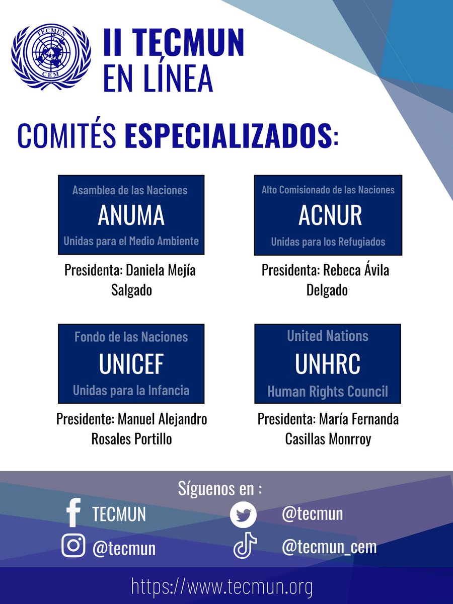 TECMUN tweet media