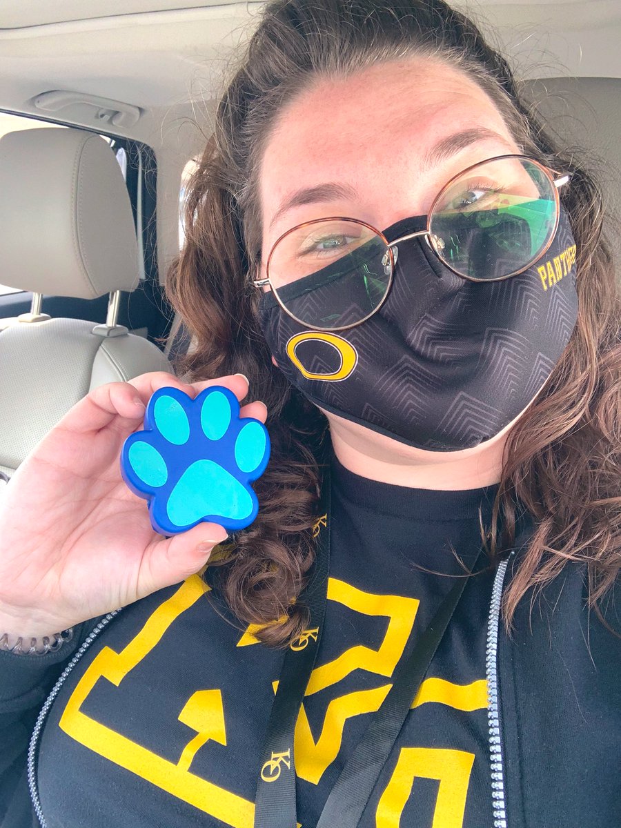 I was oaked! Definitely needed the pick me up this week! #PAWsomepanthers #oakem