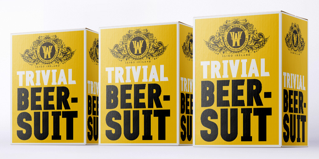 TheWhiteHag's tweet photo. After the roaring success (and technical mayhem) that was the January Bingo box, we are delighted to bring you 'Trivial Beersuit' - a combination of music based quiz, pot luck and brilliant beer, broadcast live from the brewery... https://t.co/vZrsgbyxL2