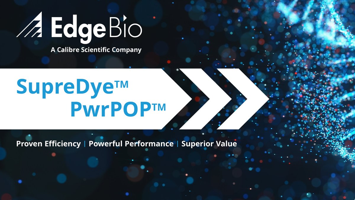 Edge Bio, A Calibre Scientific Company tweet media