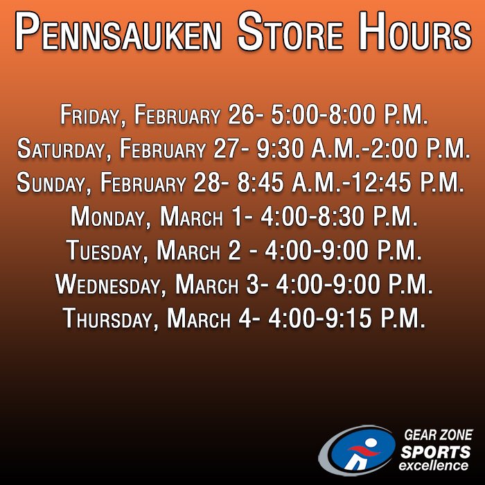 Here are our hours for the week! #tgif #weknowhockey