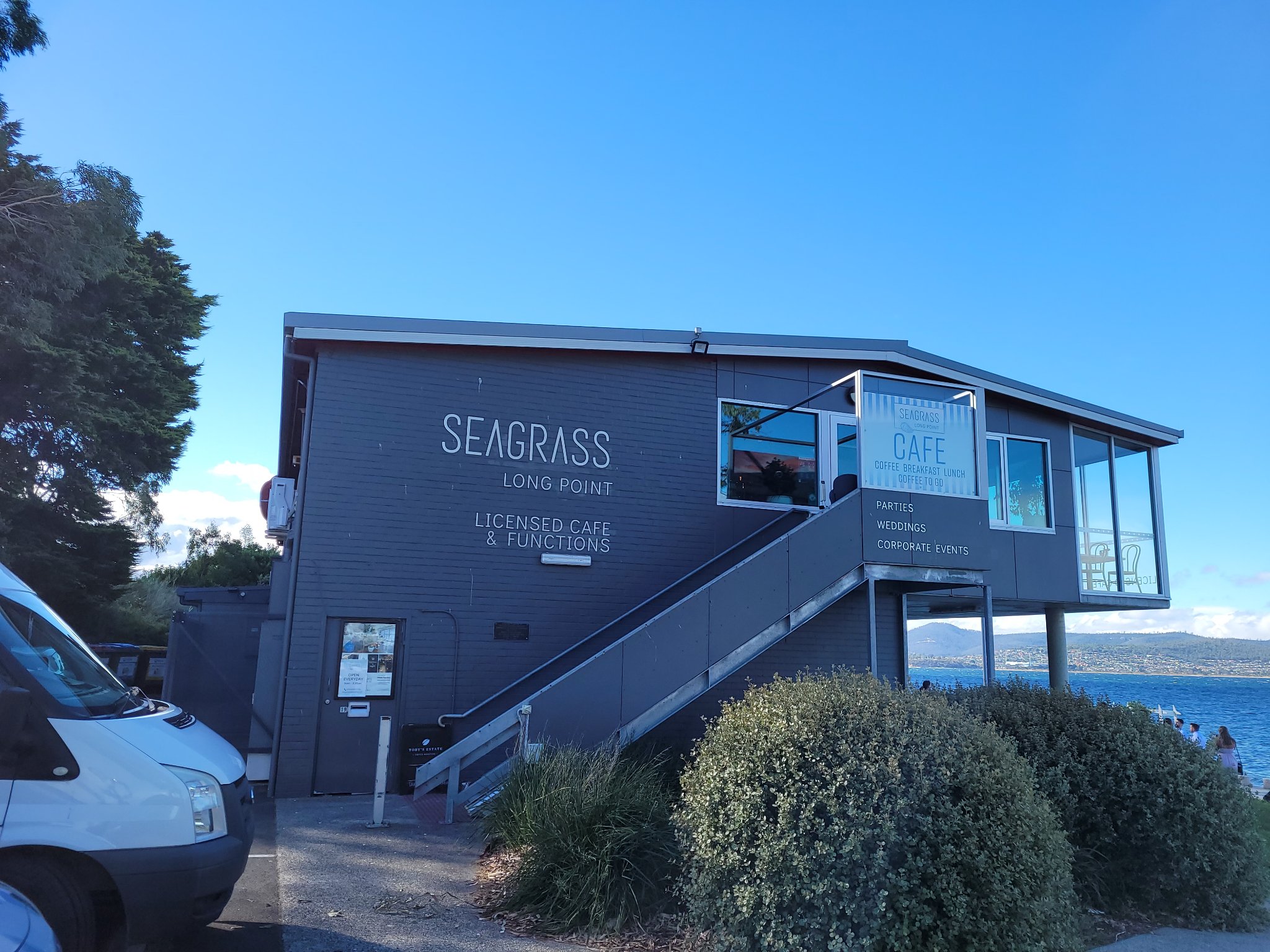 Hobart Limo Hire on Twitter: "26/2/21 A Friday wedding at Seagrass Long  Point, Sandy Bay. The bride to be arrived in style in our Black Chrysler  300c stretch limousine. #wedding #bride #fridaywedding #