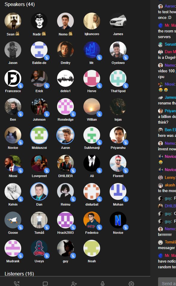 benawad's tweet image. ha, you thought DogeHouse would crash with 44 speakers
refined hypebeast stack too strong 💪