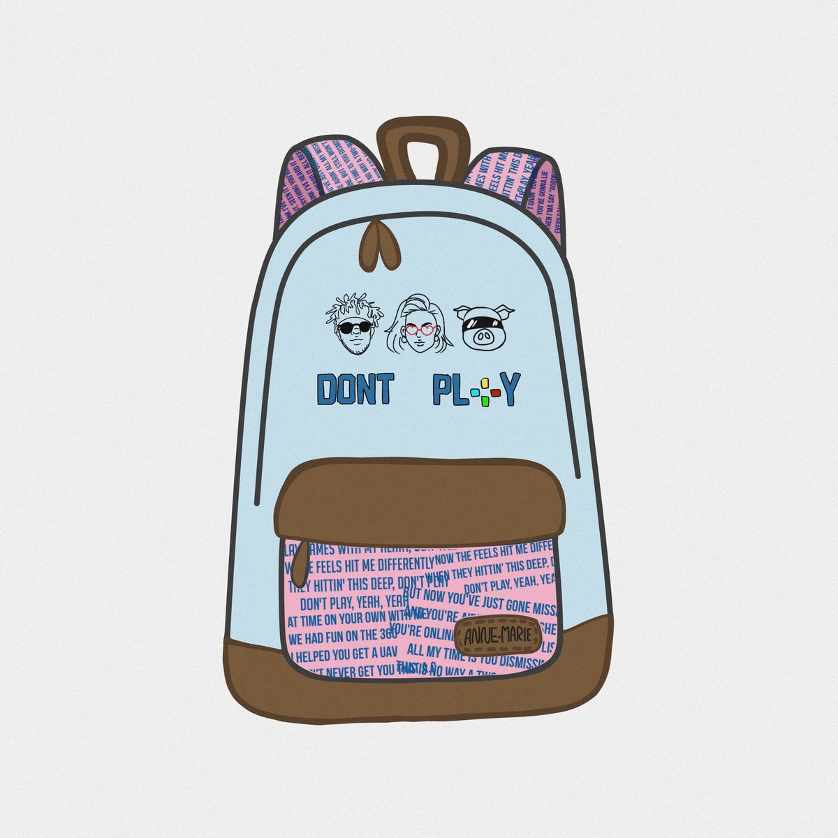 PrienCesa_KinZy's tweet photo. My entry for #DontPlayBackpack hope u guys like it :3 https://t.co/AtTE6UwfWn