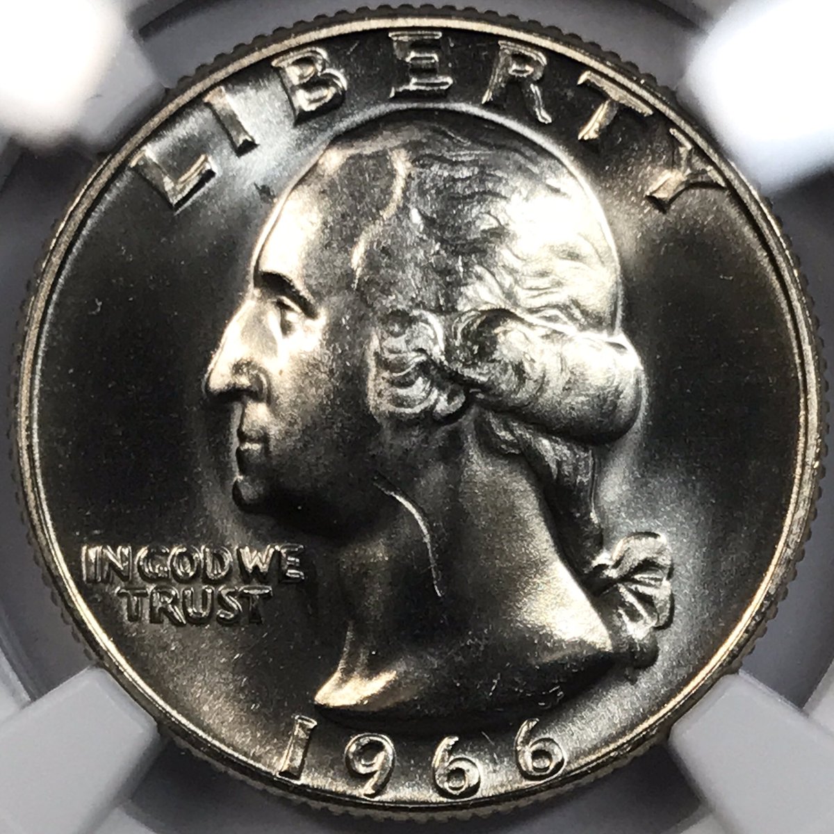 OldPuebloCoin's tweet image. Looks like a wire might have been in the way when this quarter was struck. 

1966 SMS Washington Quarter
NGC MS68
Mint Error Obverse Struck Thru

[ebay auction ends Sunday night]

#coin
#minterror
#struckthru