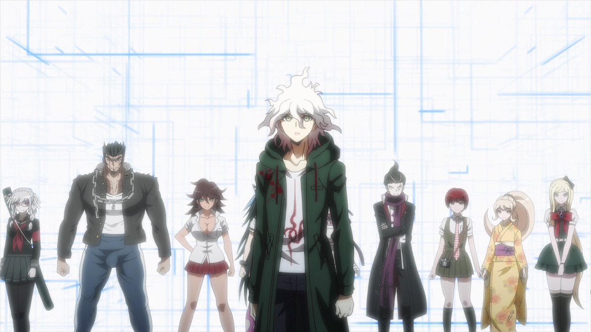 Нагито разрушитель. Super danganronpa 2. 5 ova - komaeda nagito to sekai no hakaisha. 5 — нагито комаэда и фуюхико кузурю. Super danganronpa 2.