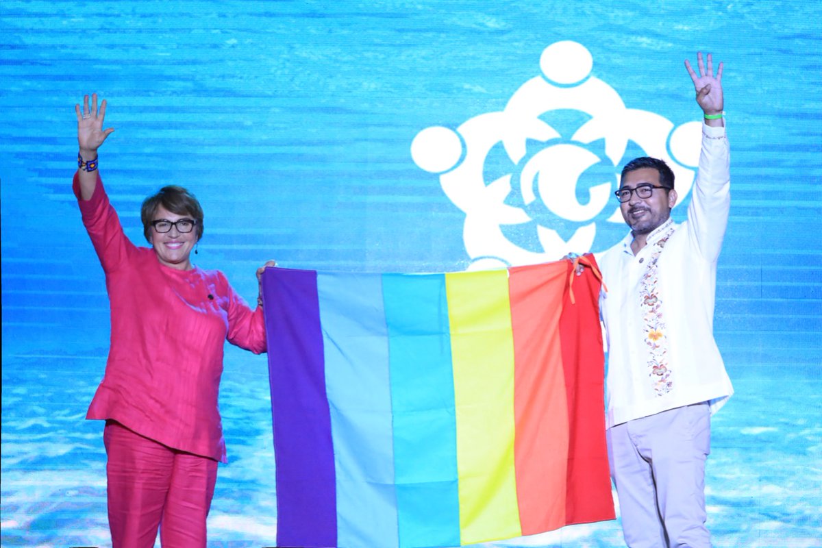 Sentando las bases de una agenda sin discriminación y honrando el 1° Constitucional y el 13° de la Constitución de QR, he declarado a #Solidaridad, #CiudadAmigable con la población de la #DiversidadSexual, acorde a la #Agenda2030 y nuestro gobierno de rostro humano e incluyente.