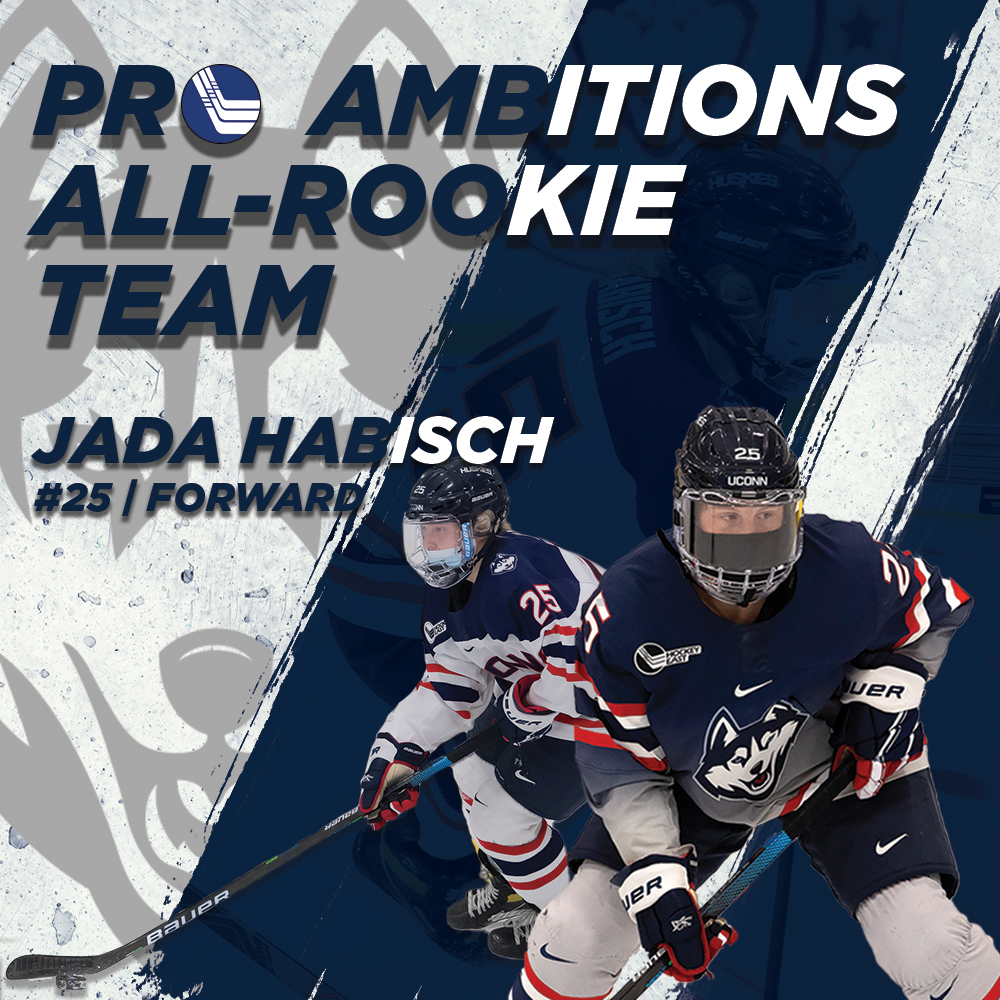 UConnWHOC's tweet photo. Very proud of our freshmen for making the @Hockey_East Pro Ambitions All-Rookie Team today! 

#SPTN https://t.co/wEWtU0ABVT