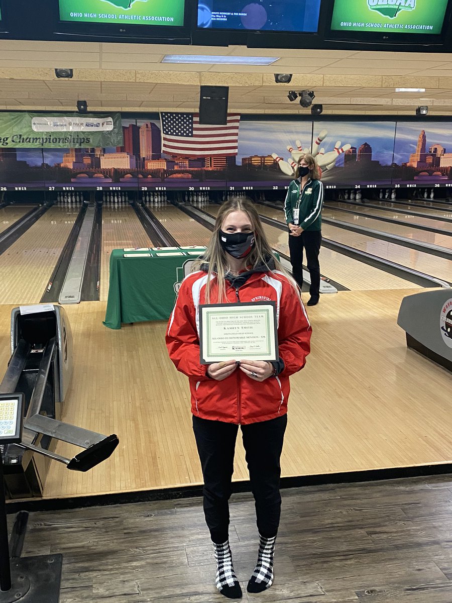 MrsMurphy132's tweet photo. Congratulations to Kamryn for finishing as the 12th best D2 bowler in Ohio this year. She qualified for the state tournament all four years of high school. #SpartanPride @SpartanSchools @SHSAthleticDept https://t.co/2AyXtBSVsA