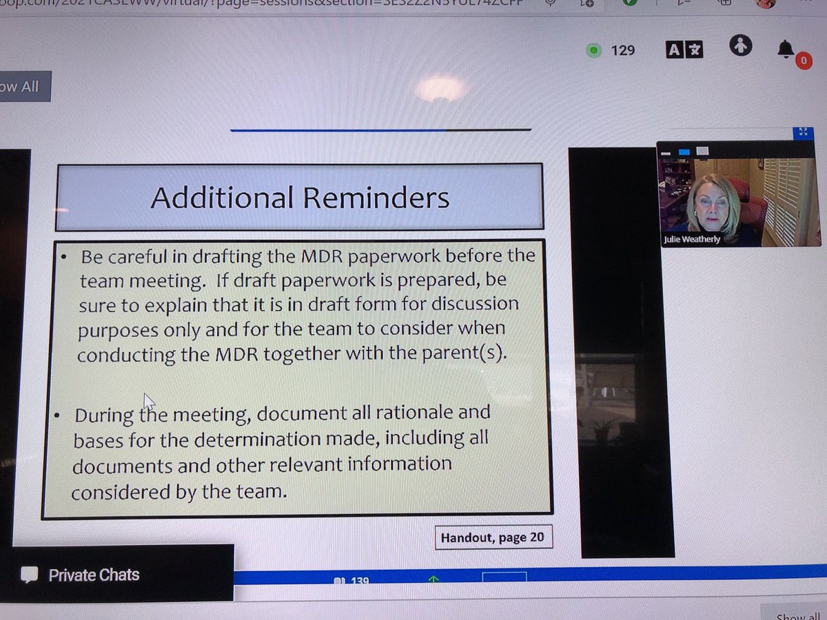 luann_purcell's tweet photo. Once again, an amazing day with @jweatherlyesq Thanks to Julie and @casecec Great #2021CASEWW #wekeepleading #learningleadingprogressing can’t wait for the last session on Policy! https://t.co/DTHFuaEXpB