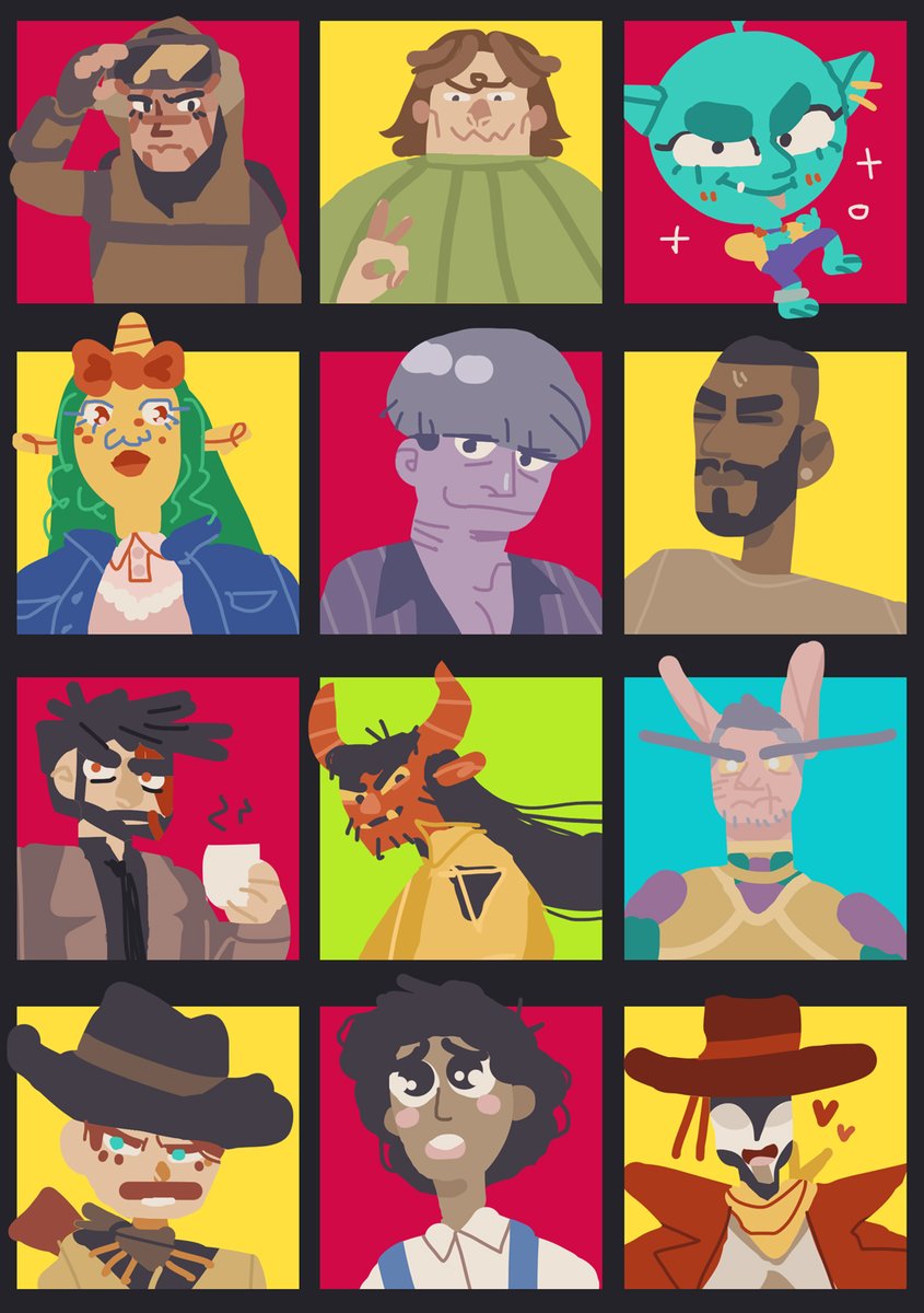 littledozerbaby's tweet photo. here are your poorly drawn children my loves 😌🥰😚 #dozerdraws https://t.co/K7Y6Ur4Txc