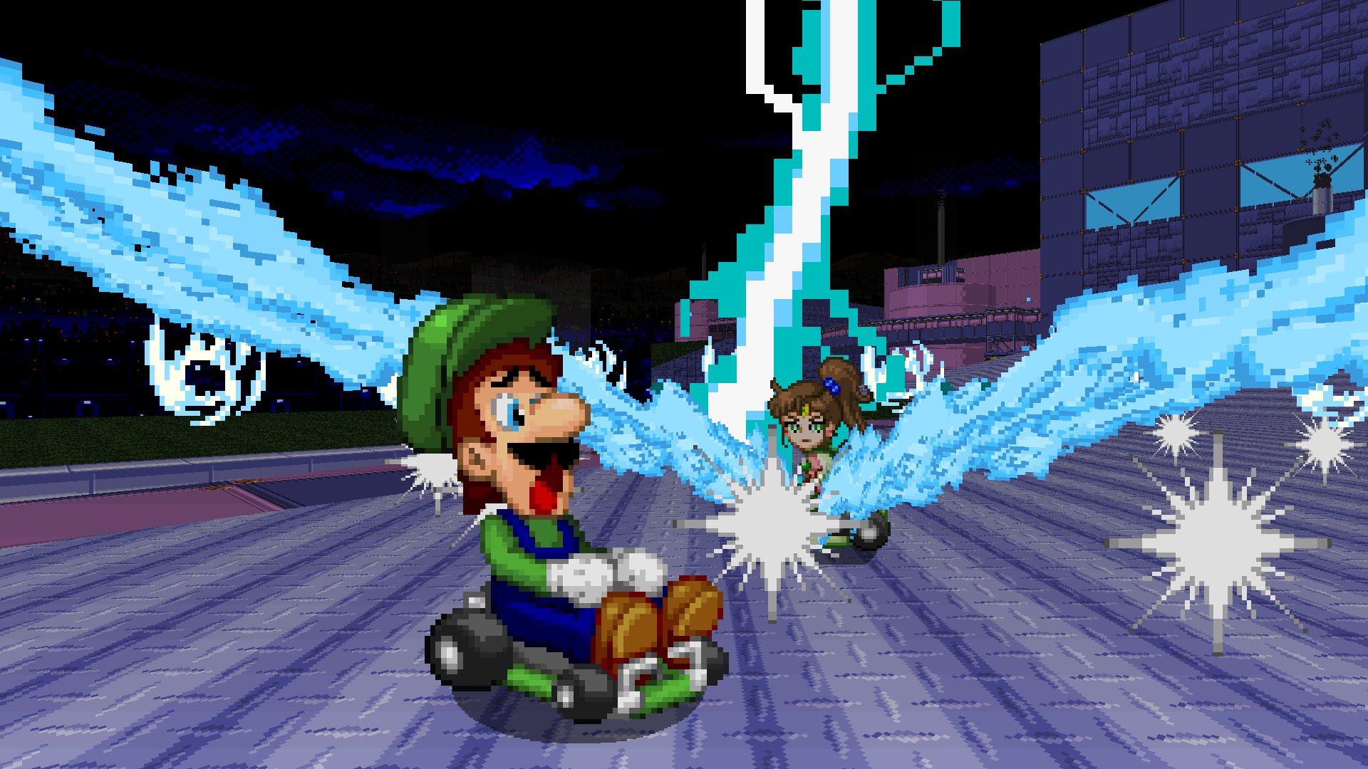 Super Mario Bros. in SRB2Kart