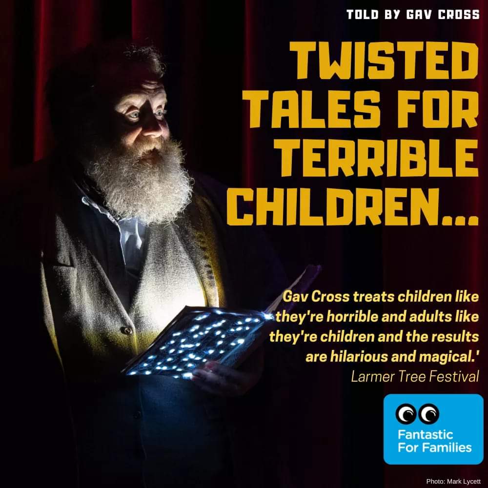 Entertained this evening on zoom by an amazing storyteller!