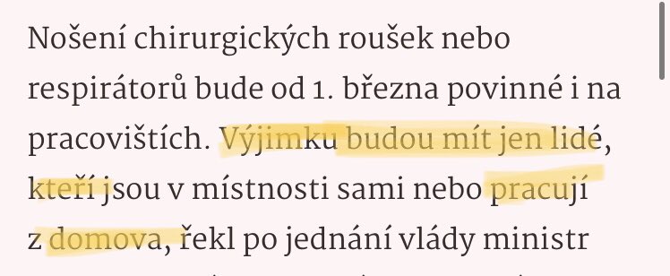 DostDobry's tweet photo. Uf, už sem se lek, že budu mít respirátor i na home officu. https://t.co/UZMGyY4plK