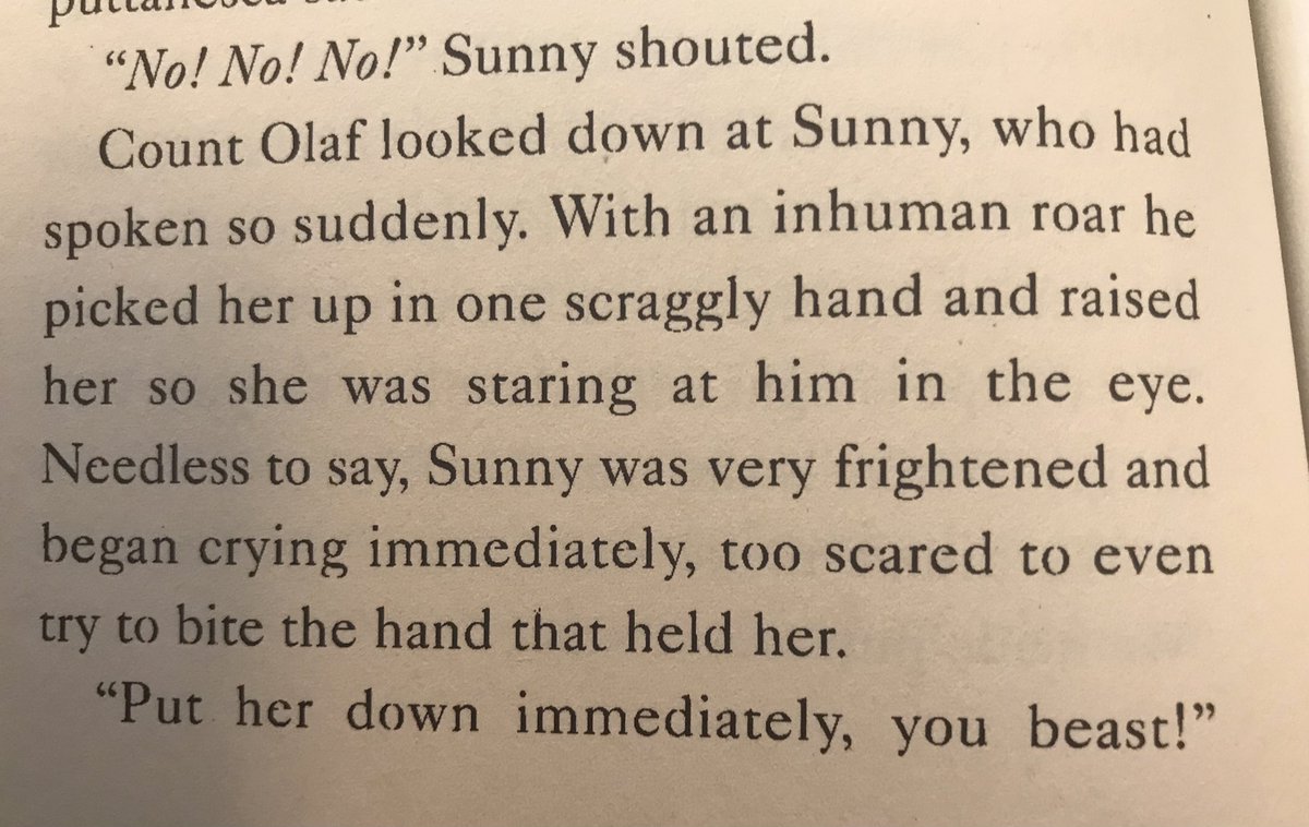 Politepuppet's tweet photo. Big brother Klaus to the rescue ;;
Also seeing it written that Sunny is crying makes the scene hit differently because none of the kids ever really cry in the tv show. Its definitely a darker tone https://t.co/EYhf9ZlkHg