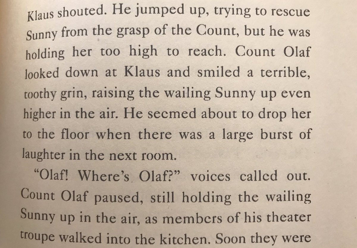Politepuppet's tweet photo. Big brother Klaus to the rescue ;;
Also seeing it written that Sunny is crying makes the scene hit differently because none of the kids ever really cry in the tv show. Its definitely a darker tone https://t.co/EYhf9ZlkHg
