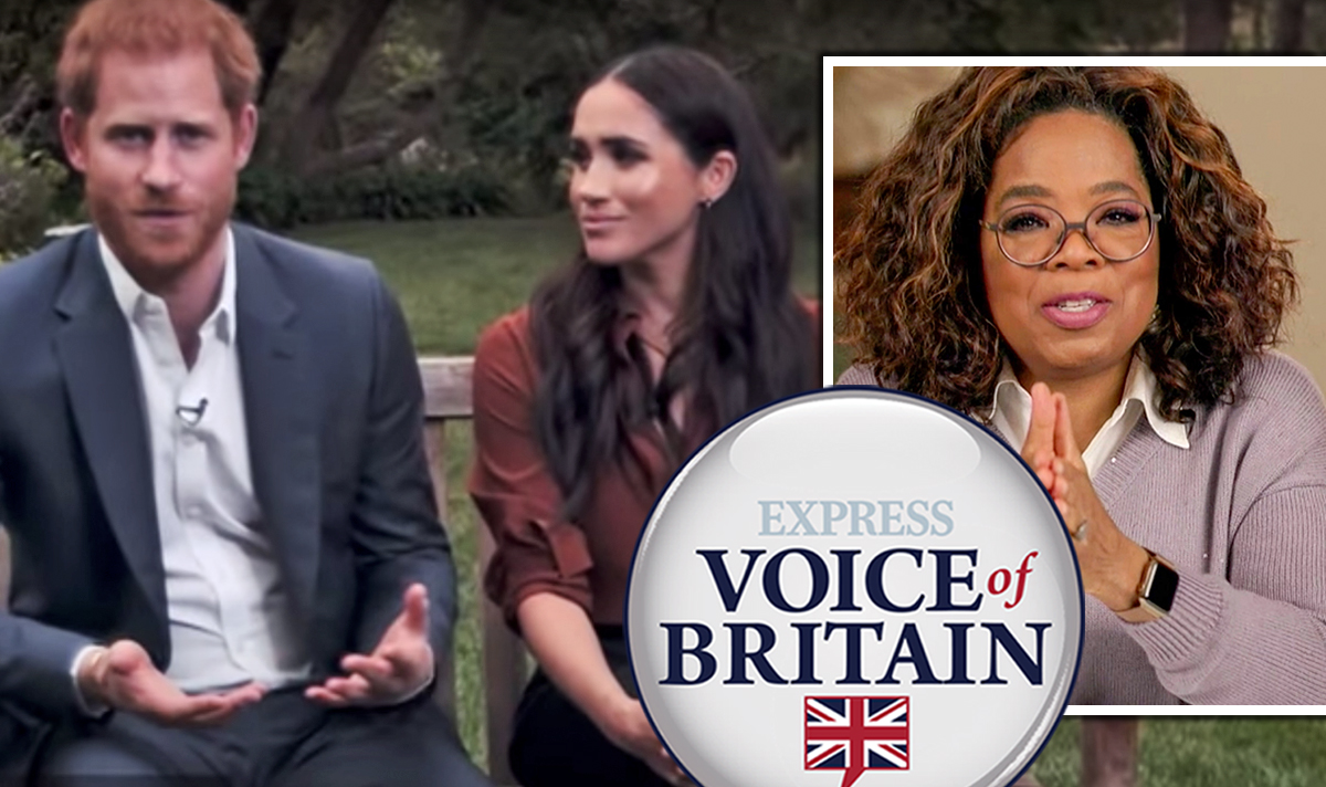 Daily_Express's tweet photo. Meghan and Harry dealt blow as thousands vow to boycott Oprah Winfrey interview
https://t.co/MTnfGcf7MQ https://t.co/IzRoGjoZ3S