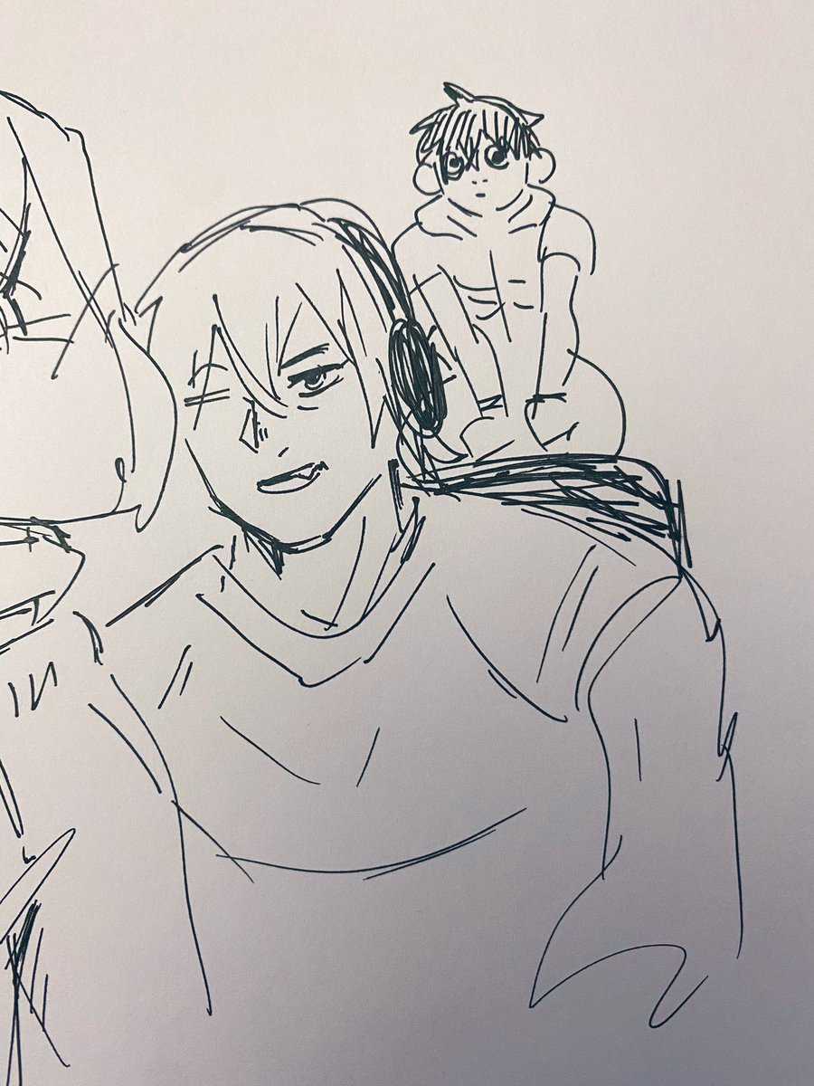 Mihai is so funny whenever he wants kabane to sit behind him https://t.co/aEMmrdORST 