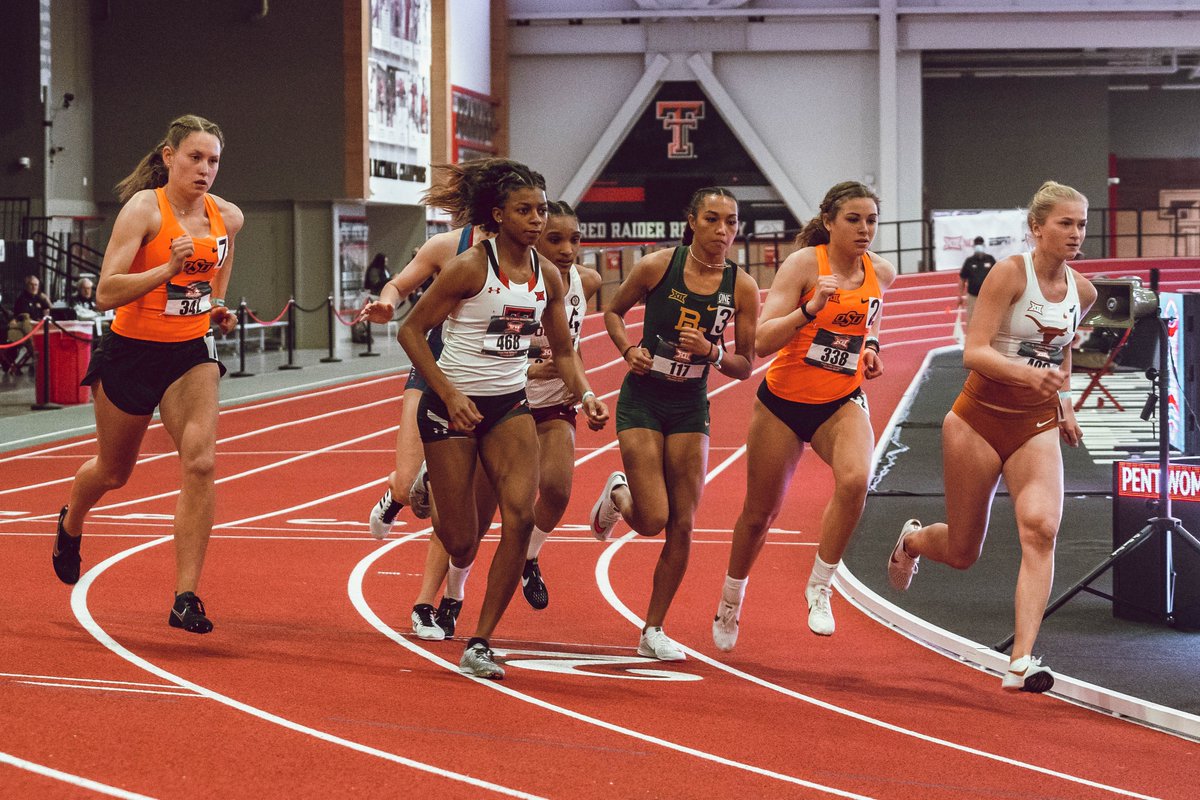 run4okstate's tweet photo. Women's Pentathlon: 800 Meters | As the dust settles on the Cowgirl multis' final event... we have TWO COWGIRLS ON THE PODIUM 🏅

2. Bailey Golden: 3,891 points
7. Maddie Meiner: 3,708 points

#GoPokes | #run4okstate https://t.co/8vDPK7wDct