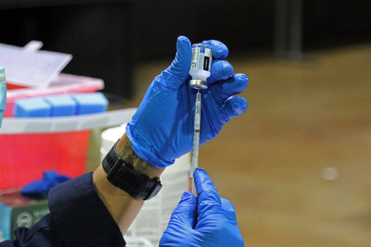 PharrTx's tweet image. This morning, the City of Pharr in partnership with Hidalgo County successfully administered the second dose of the COVID-19 vaccine. Those who attended received their first dose at our previous Vaccination Clinic on January 29, 2021.