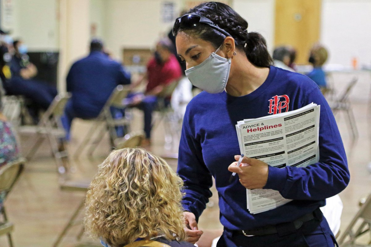 PharrTx's tweet image. This morning, the City of Pharr in partnership with Hidalgo County successfully administered the second dose of the COVID-19 vaccine. Those who attended received their first dose at our previous Vaccination Clinic on January 29, 2021.