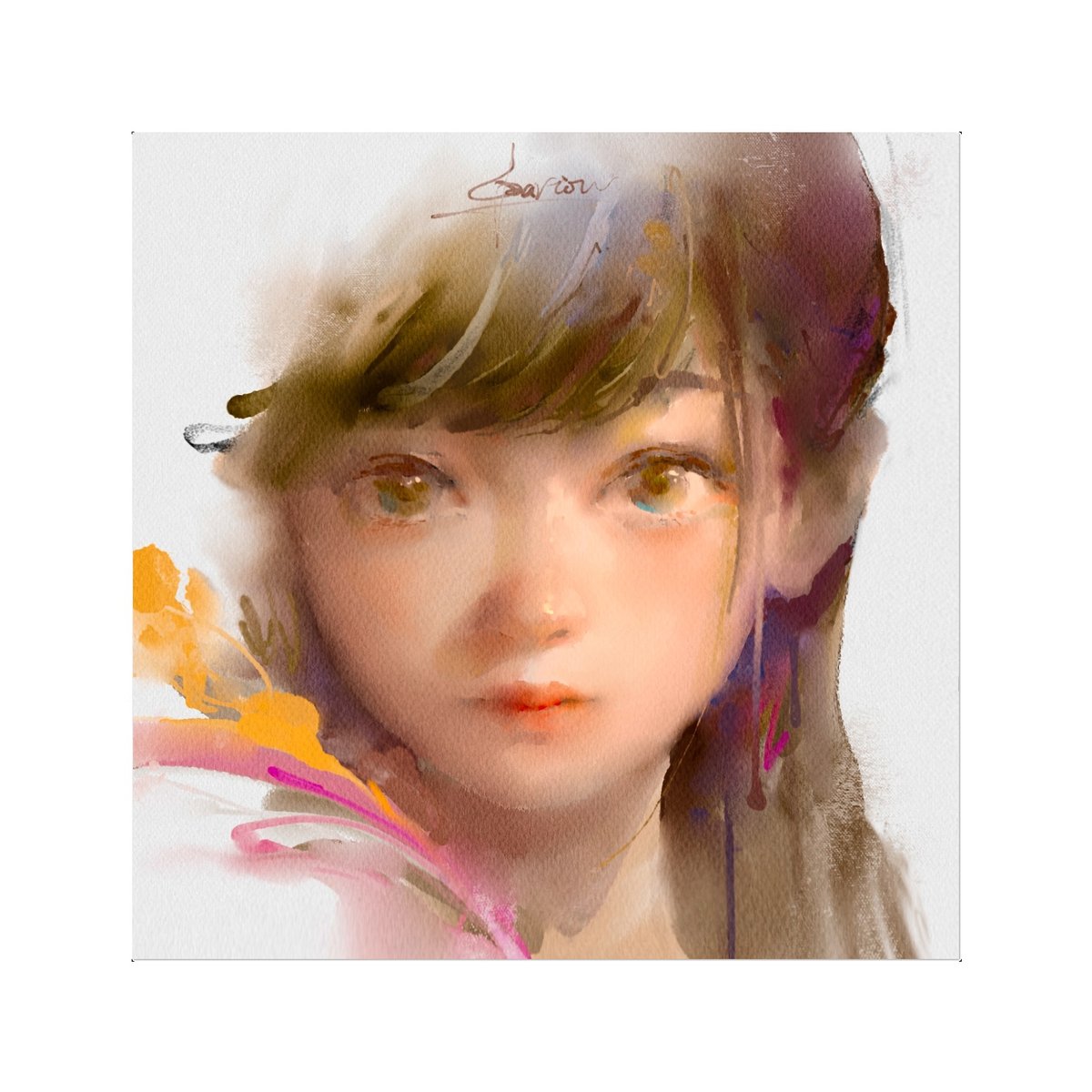 Parion_Pi's tweet photo. Exercises in watercolor drawing with Realistic Paint Studio~ https://t.co/GySo4cf9ri