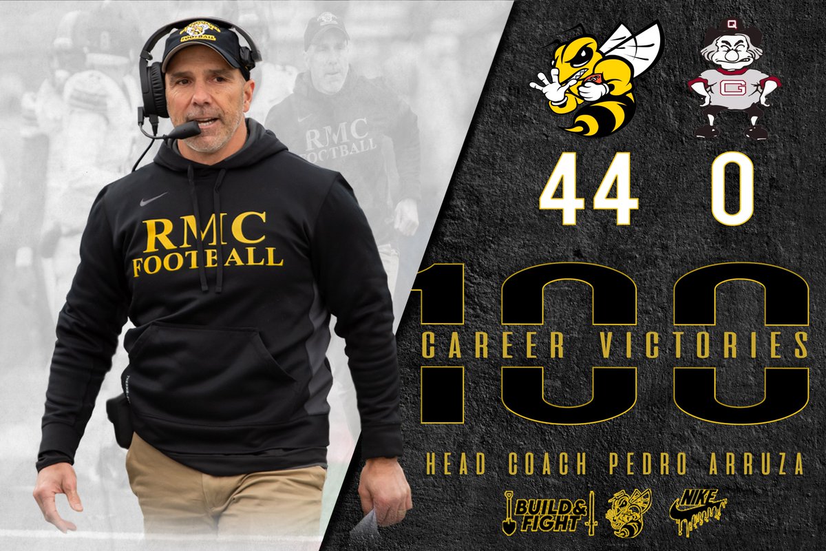 That's a Yellow Jacket shutout dub! Congrats to Coach Arruza on his 100th career win as a head coach.

#BUILDANDFIGHT