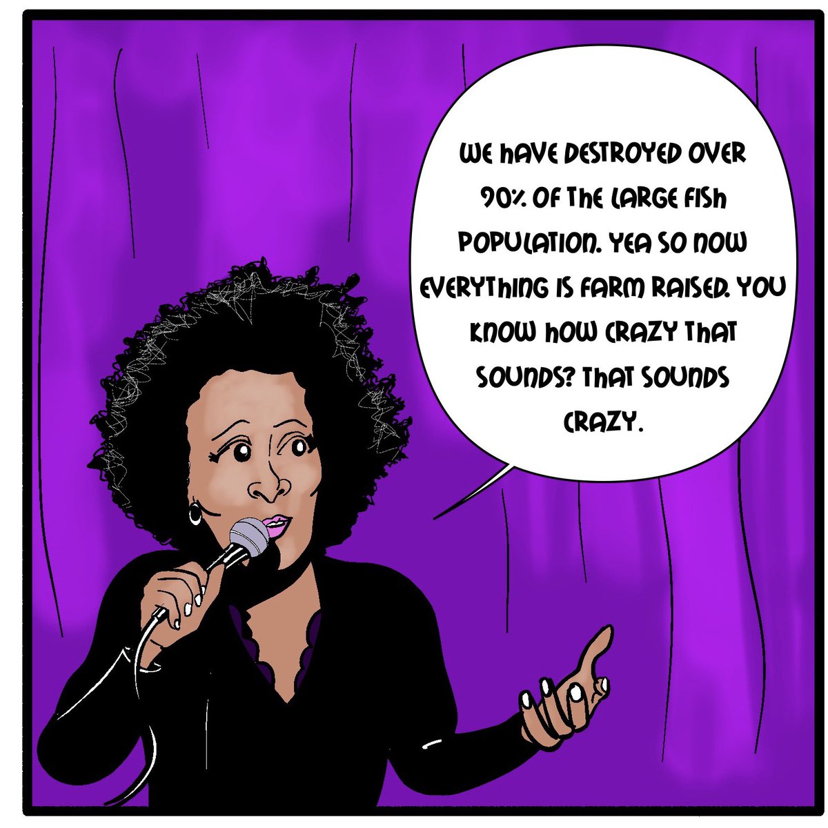 prime_vice's tweet photo. Our last installment for #bamruary2021 features the great & hilarious @iamwandasykes . Enjoy!
Art by @loscomic , bio by @ananyavahal & created on @comicdrawapp #bamruary #blackexellence #wandasykes https://t.co/EPIohRw1Hb