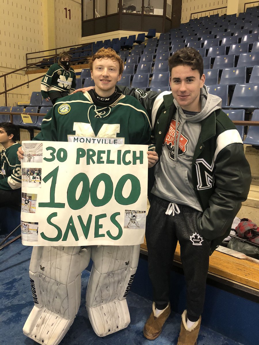 MTHS Hockey (@mthshockey) on Twitter photo Congrats to our backbone the last four years, Adrian Prelich, on 1000 career saves!! #ohcaptainmycaptain #brickwall <a href="/MustangsMTHS/">MTHS Athletics</a> Congrats to our backbone the last four years, Adrian Prelich, on 1000 career saves!! #ohcaptainmycaptain #brickwall <a href="/MustangsMTHS/">MTHS Athletics</a>