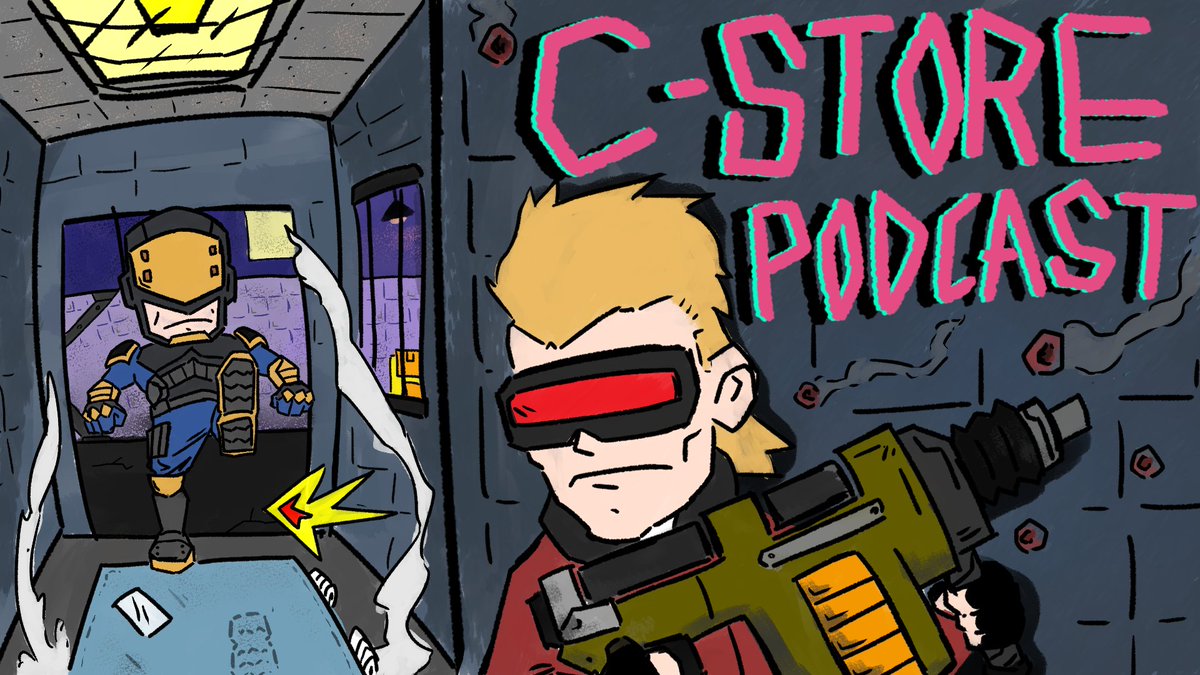EnemyCrabGames's tweet photo. Check out this awesome fan art from one of our #DueProcessPartners @CStore_Podcast and give them a listen! https://t.co/UcuEipRdWf