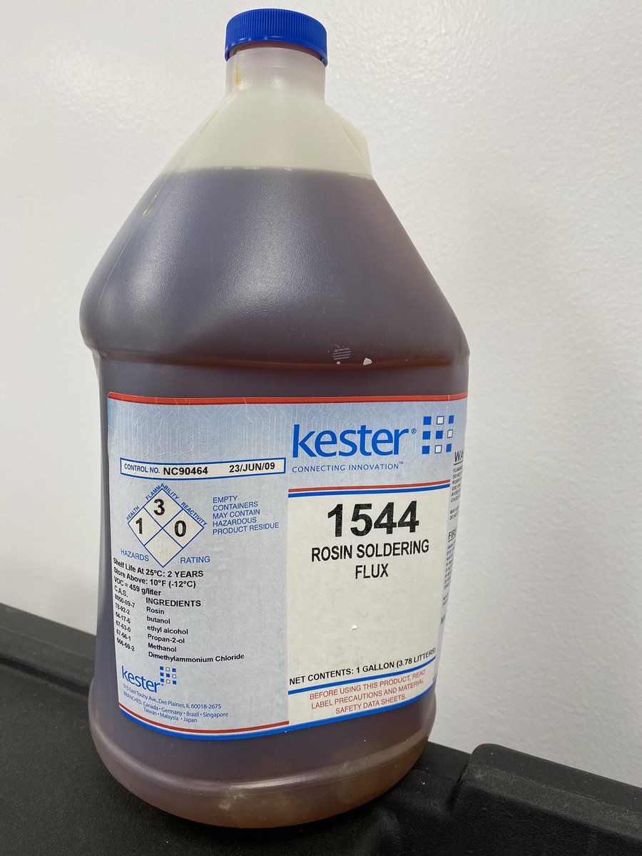 I hear 2009 was a great vintage and we all know flux only gets better with age! Who wants a gallon of the finest Kester 12-year?