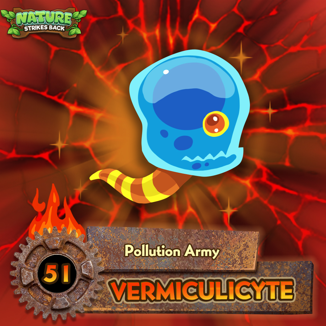 nature_strikes's tweet photo. 🚫MuckMare Most Wanted🚫
As you fight to defend 🍃Nature 🍃be prepared to face tougher Bosses like VERMICULICYTE👿

Play Nature Strikes Back for FREE📱!
Help save the 🌎 from the evil Pollution Army☠️🏭🛢️ https://t.co/5kxBgAKYXg