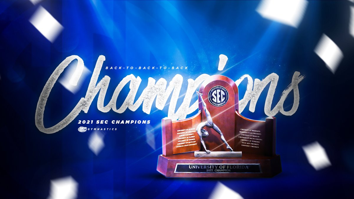 GatorsGym's tweet image. YOUR BACK-TO-BACK-BACK @SEC CHAMPIONS 🏆🏆🏆

Never get tired of hoisting that trophy 🤩

#GoGators x #4CTION