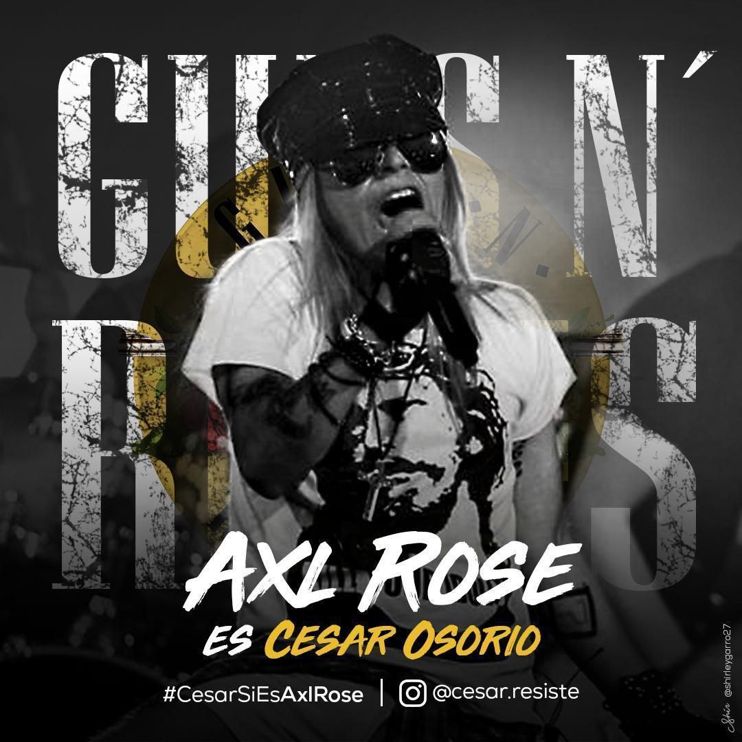 JenniPrado97's tweet photo. Tú si eras Cesitar #CesarSiEsAxlRose https://t.co/588ZZxUDCV