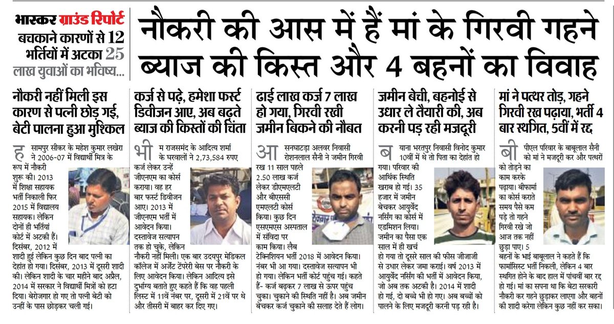 बेरोजगार महासंघ हमेशा बेरोजगारी से पीड़ित युवाओं की आवाज उठाता रहेगा ।
हमेशा संघर्ष करते रहेंगे ।