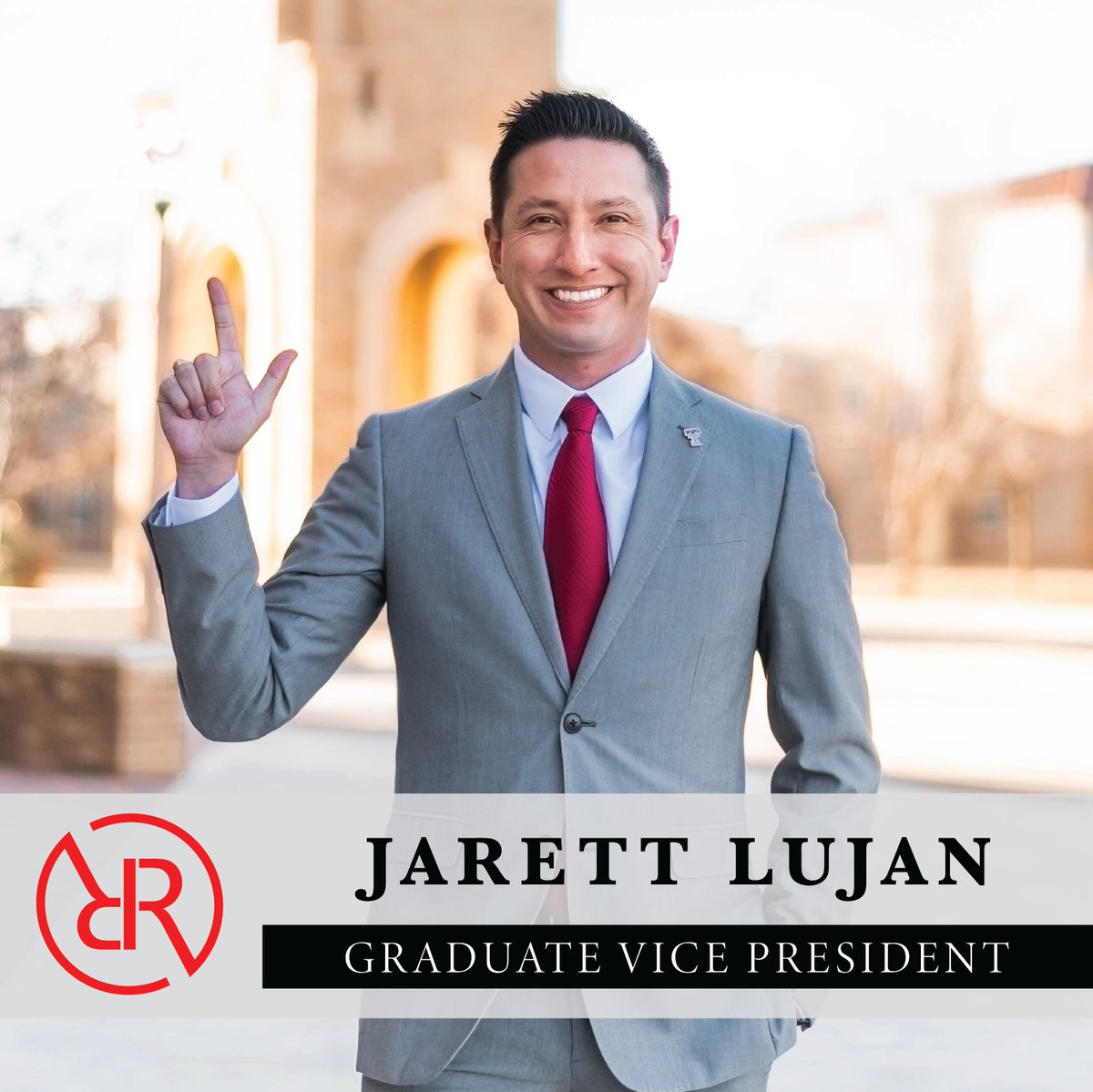 Introducing your Raiderland Renewed Graduate Vice President Candidate, Jarett Lujan!

Jarett has a love for student advocacy and is excited for the opportunity to get started working for our graduate students! #raiderlandrenewed