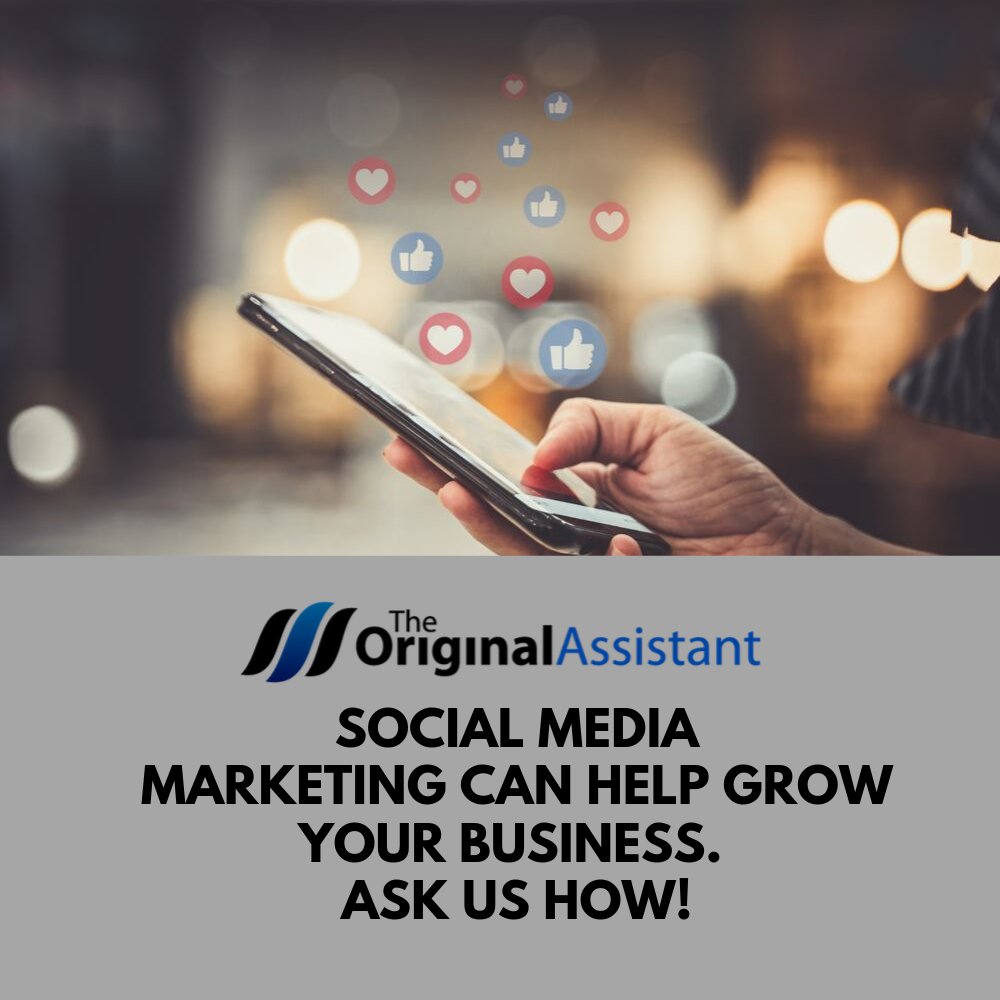 ridgeleap's tweet photo. Did you know that social marketing can have a big impact on your business? We help business big or small.
#originalassistant #marketing #socialmedia #entrepeneurs #supportsmallbusiness #seomanagement #branding https://t.co/ElgPc6nXjT